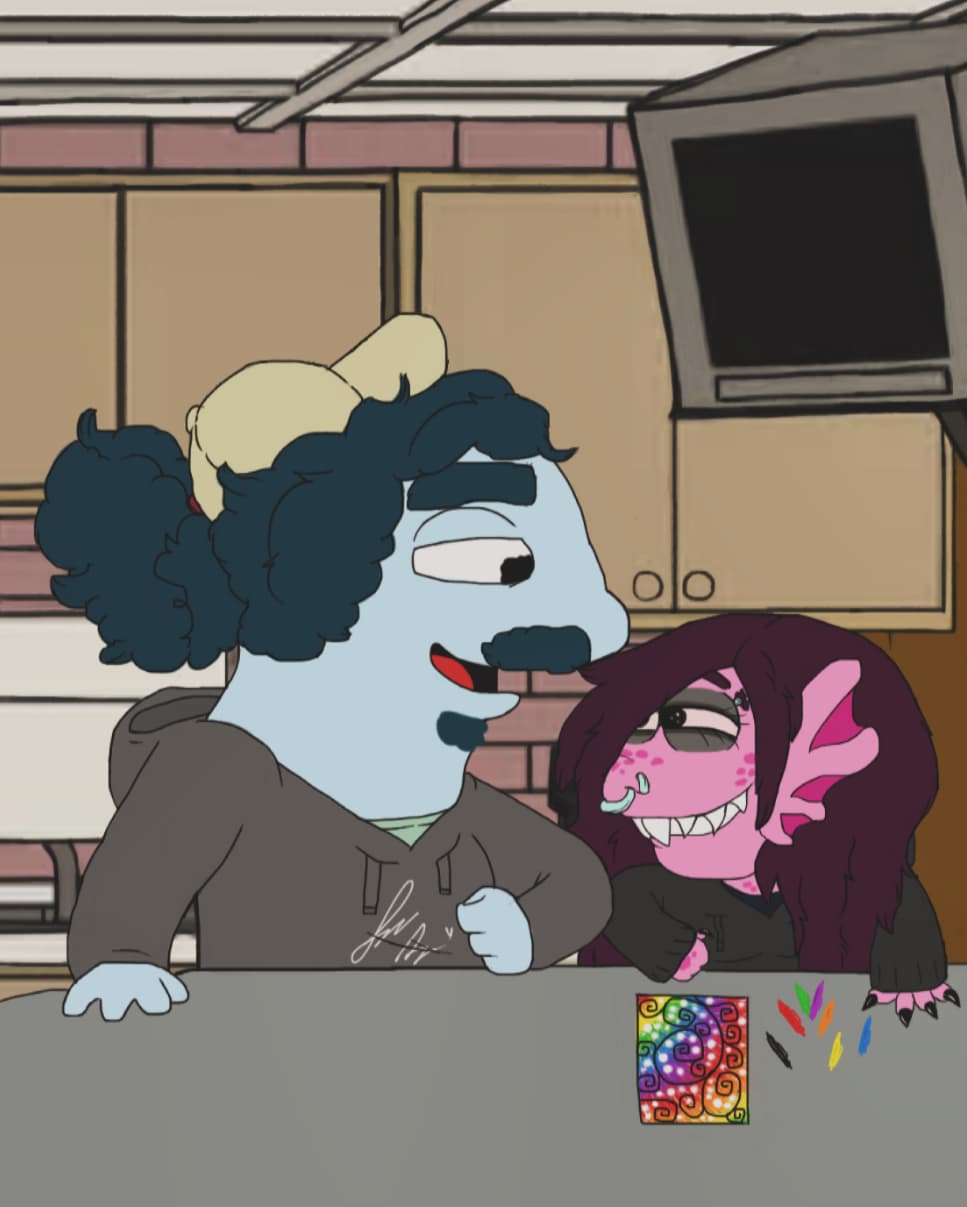 Kitchen Shenanigans — Original Characters, Digital