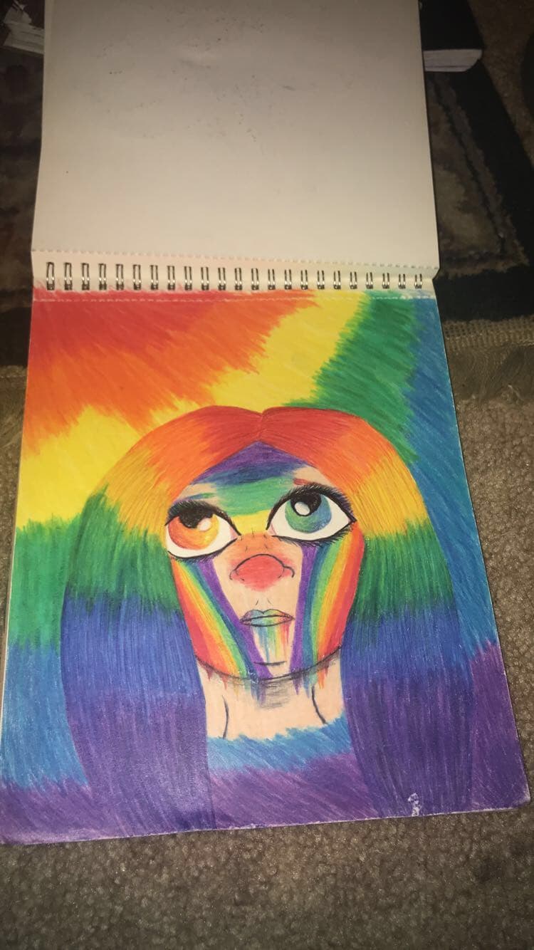 Rainbow Spectrum Portrait — Physical