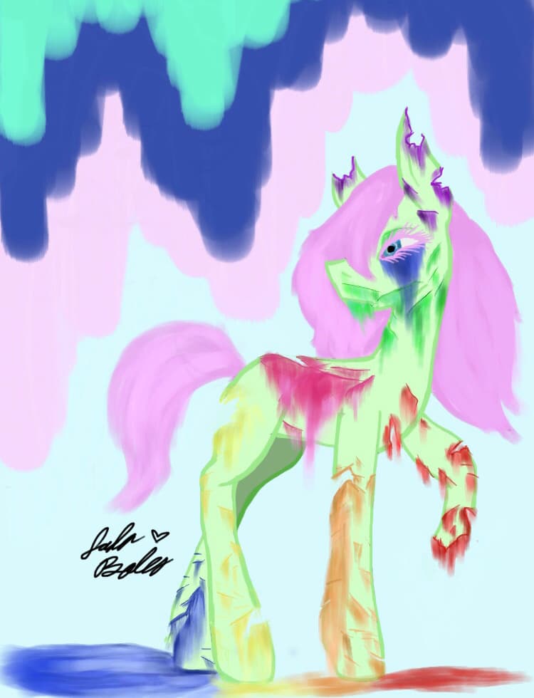 Colorful Corruption — Digital, Original Characters