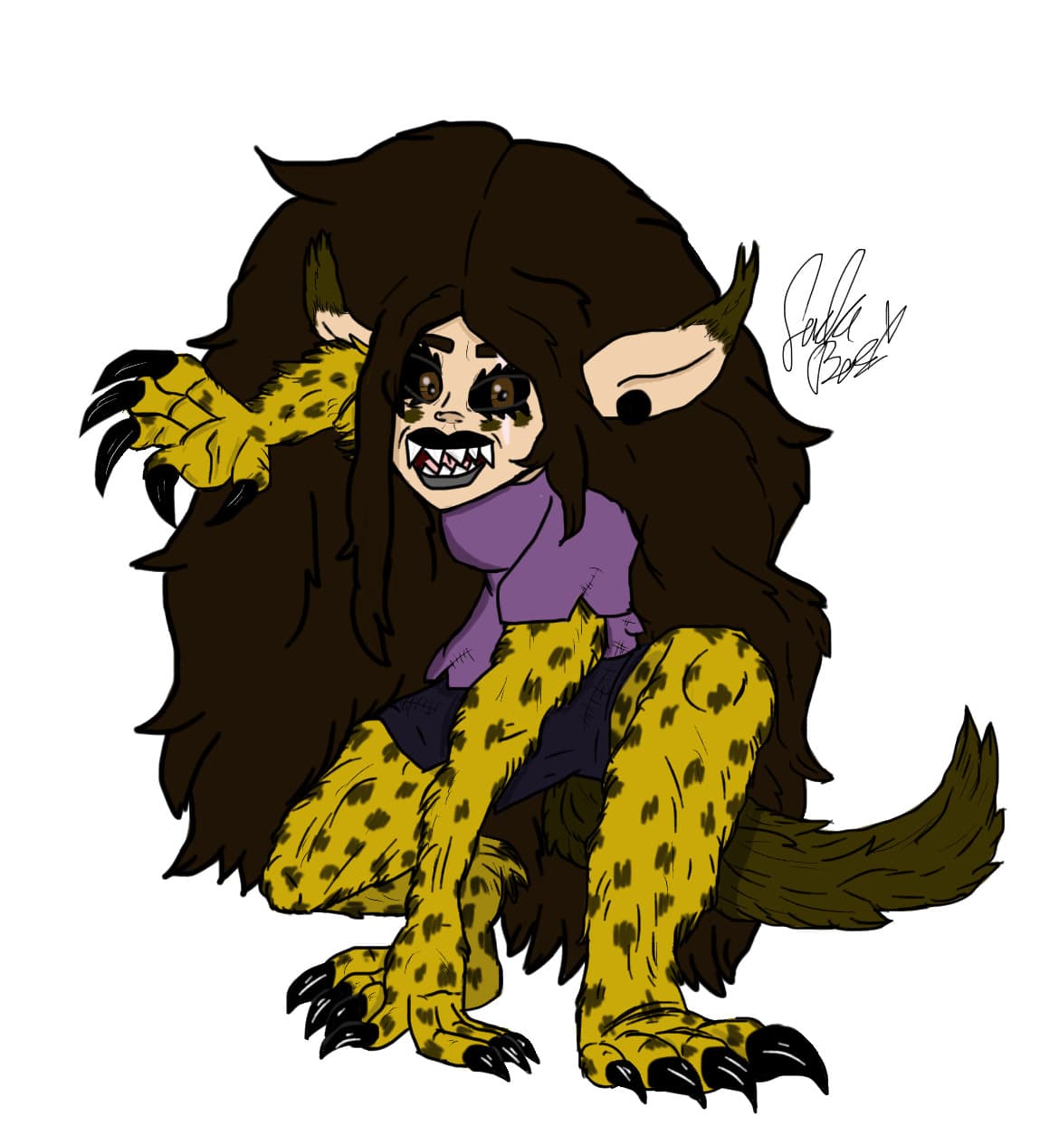 Curse of Laughter Tamed — Original Characters, creature-design, Digital