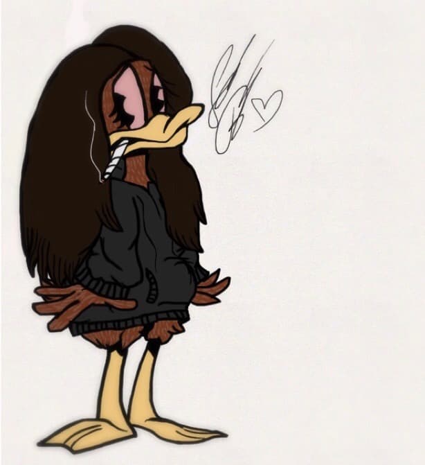 Stoned Little Duckling — Original Characters, creature-design, Digital