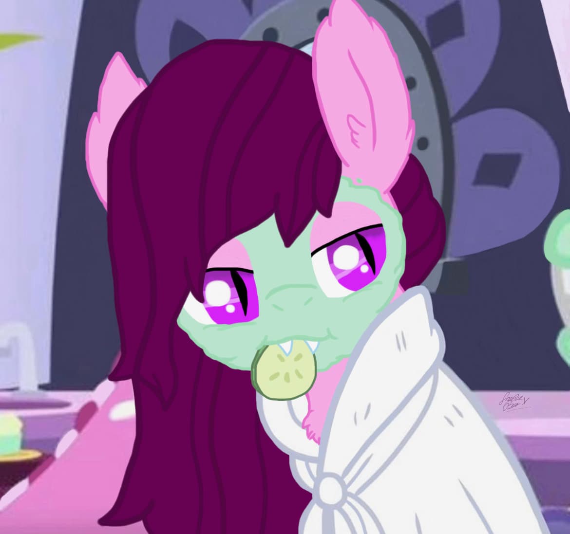 Spa Day — Digital, Original Characters