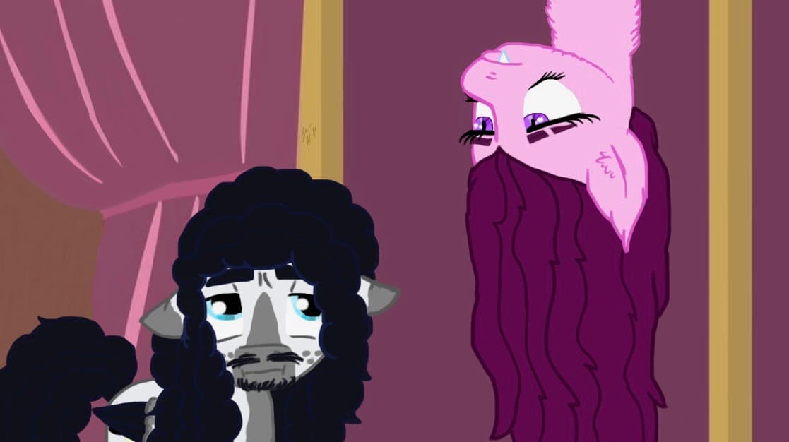 Behind the Curtain — Original Characters, Digital