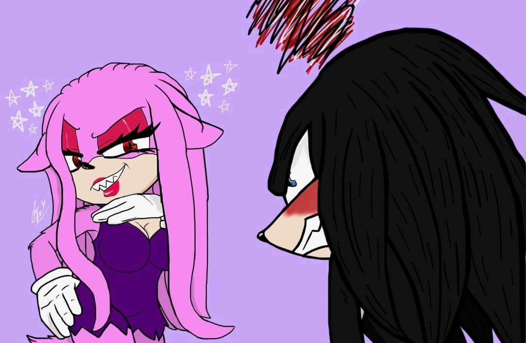 Teasing the Echidna — Original Characters, Digital