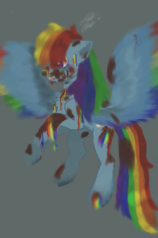 Rainbow Factory Dash — Fan Art, Cartoon Characters, Digital