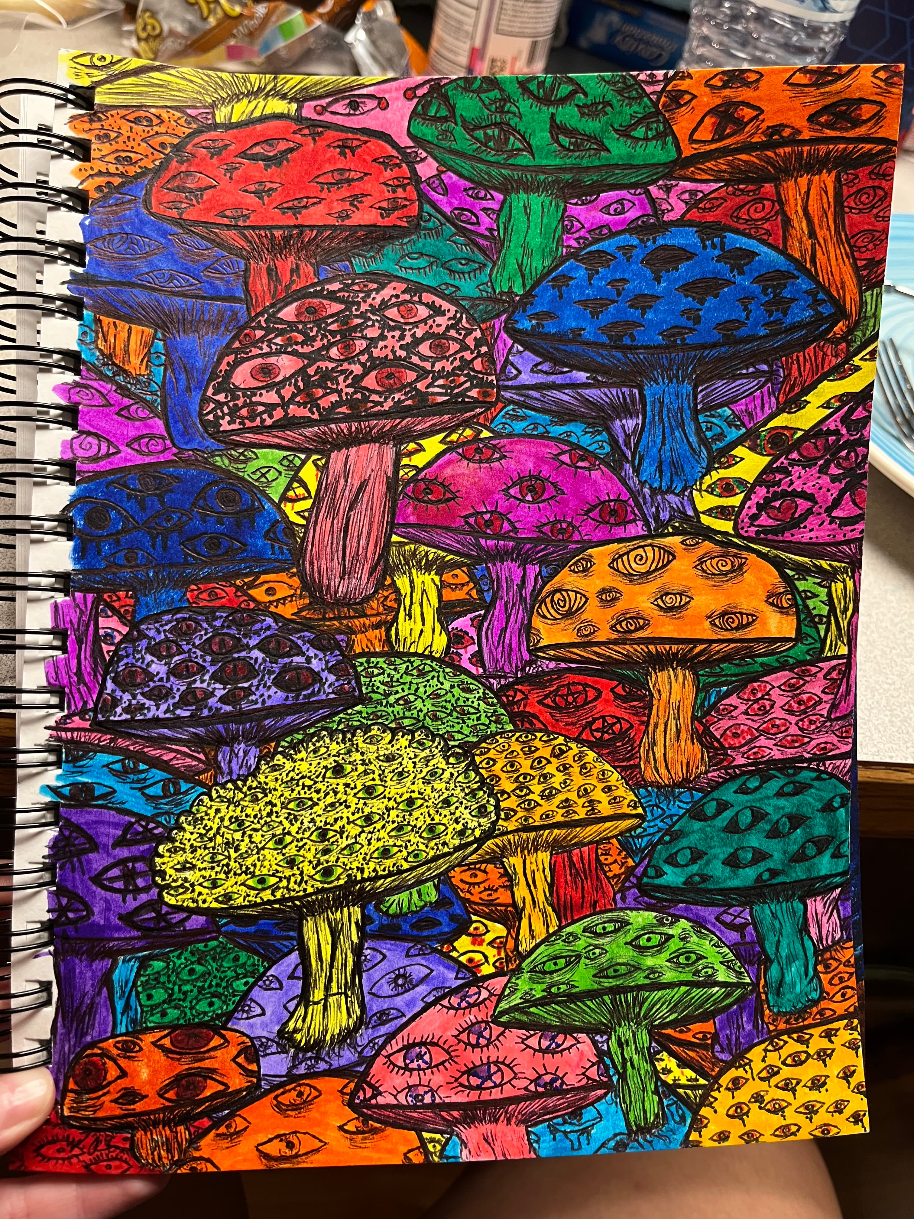 Mycelia Gaze — creature-design, Physical, Stoner Artwork