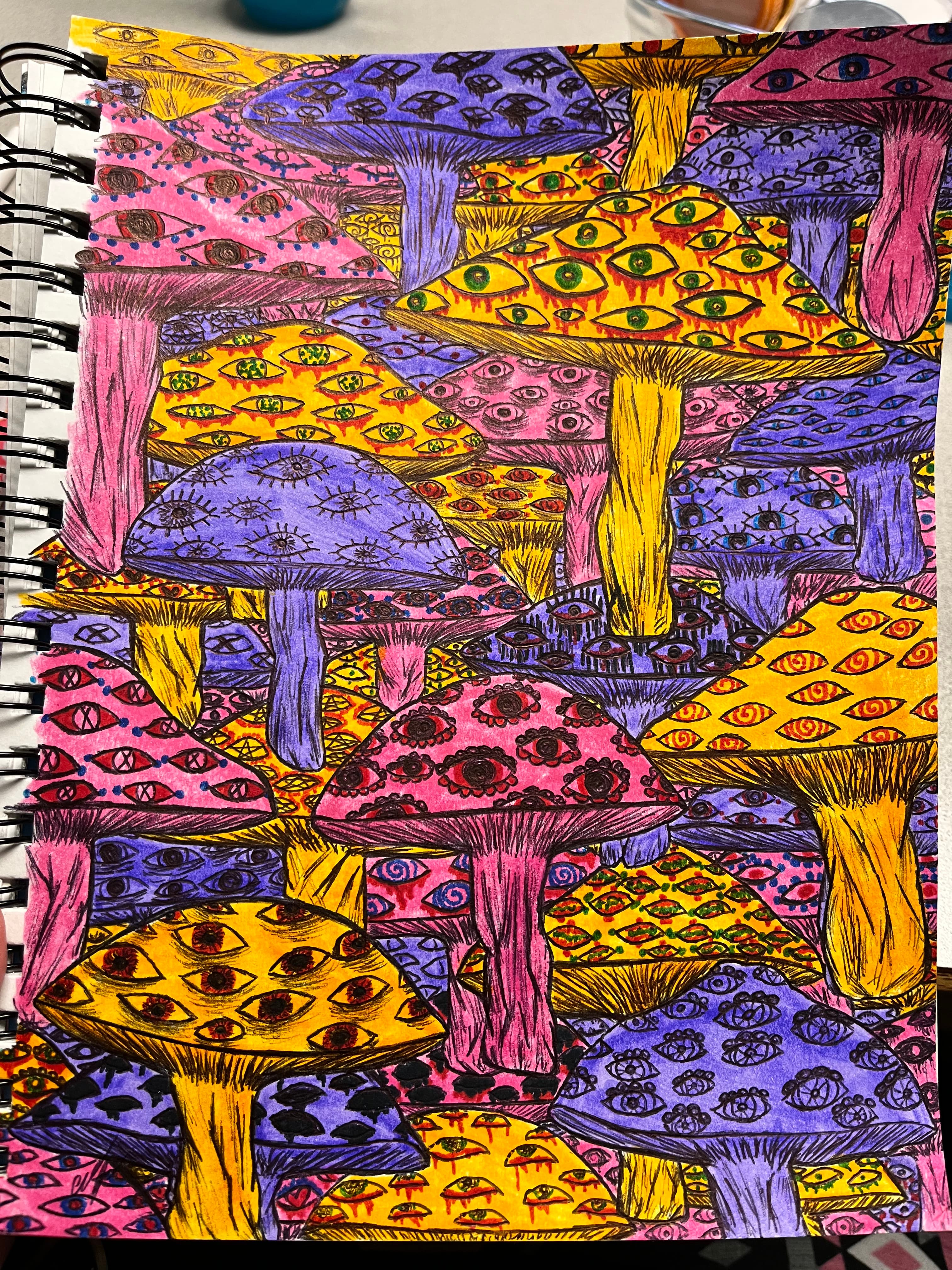 Twilight Spores — Creature Design, Stoner Artwork, Physical