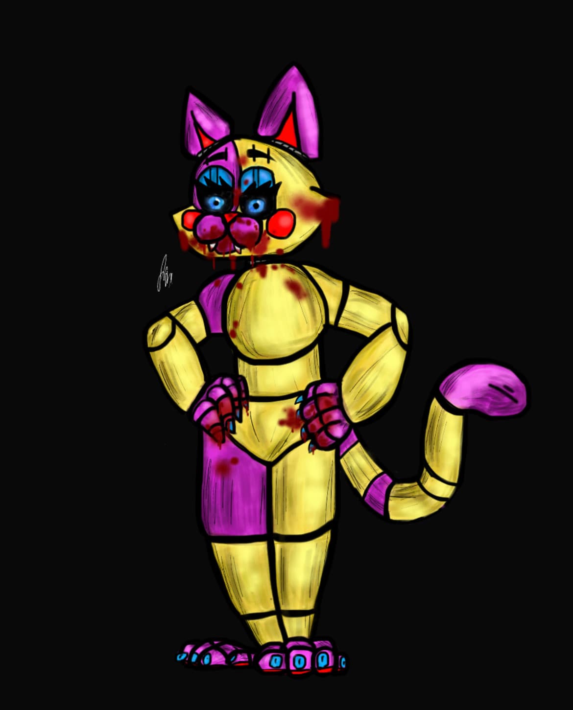 The Dark Side of Molly Cat — Original Characters, Digital