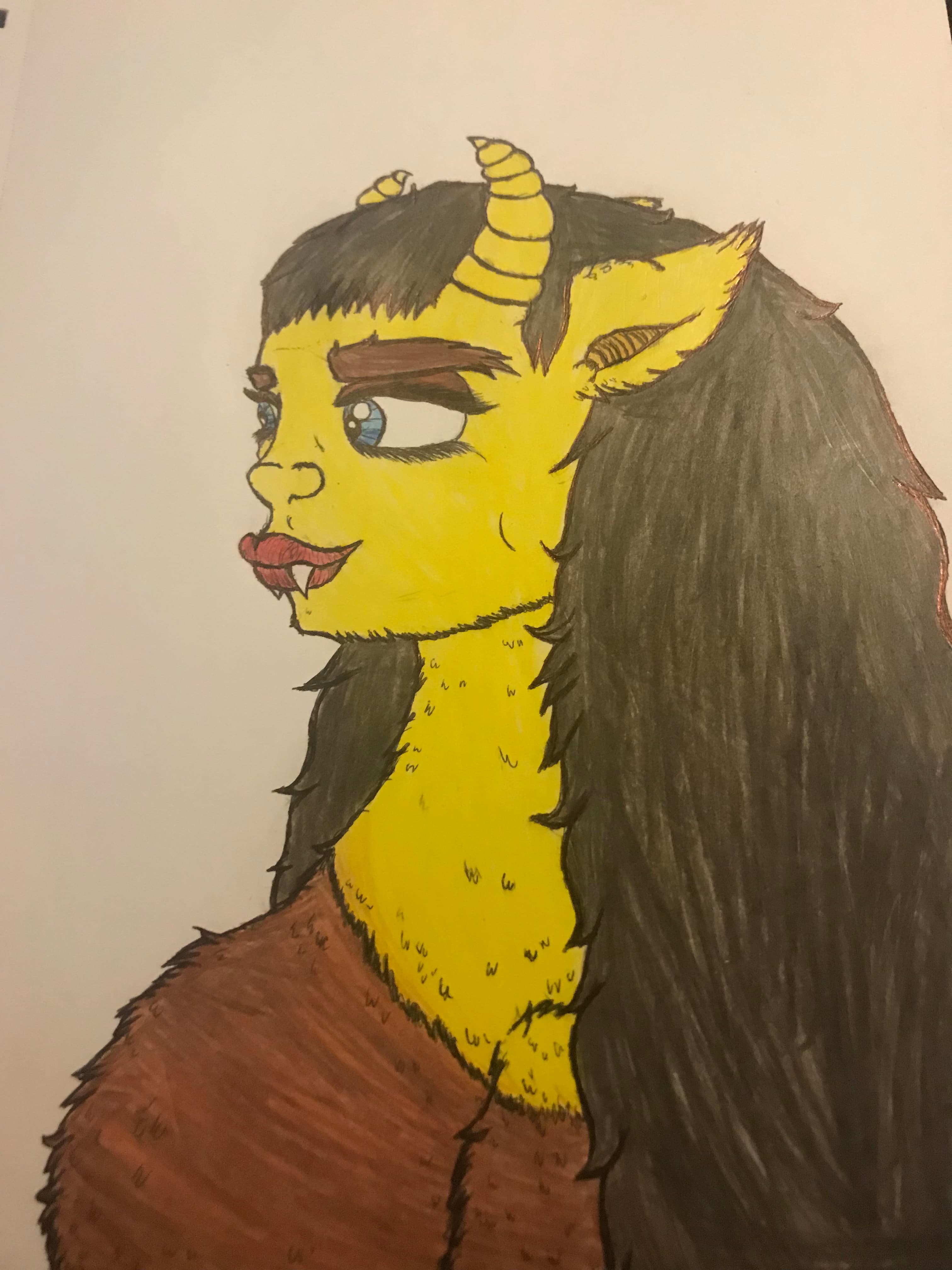 Hormone Monstress — creature-design, Physical, Fan Art, Cartoon Characters