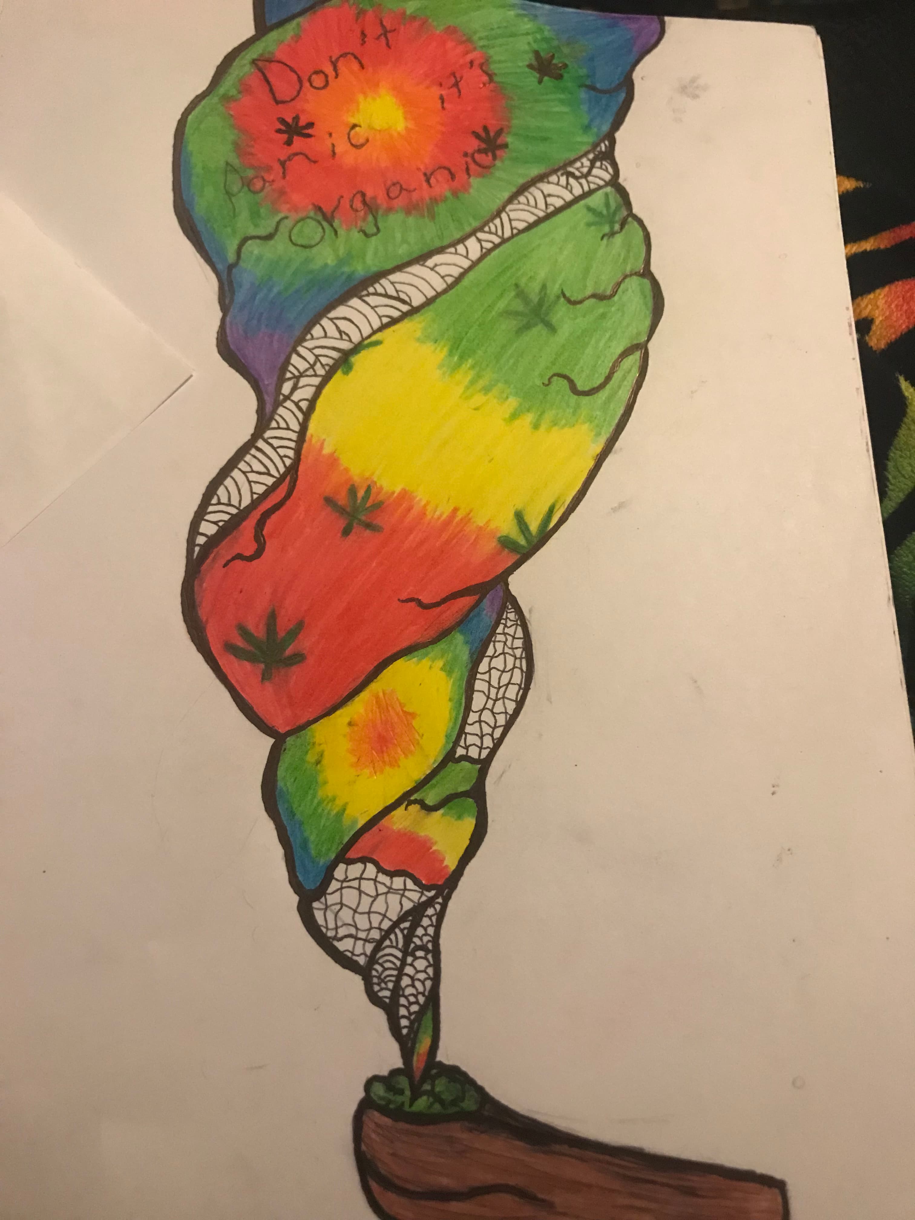 Chromatic Swirl — Physical, Stoner Artwork